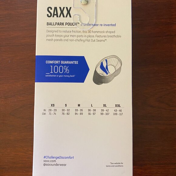 SAXX ULTRA Christmas Boxer Briefs with Fly “Astro Snowman" - Picture 4 of 4